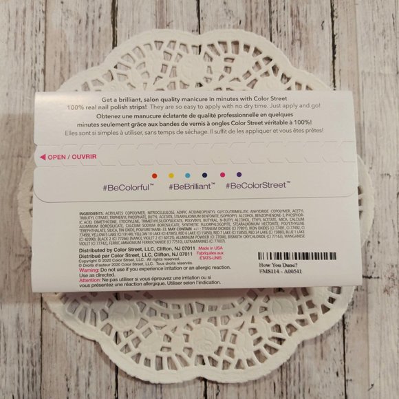 Color Street 100% Nail Polish Strips How You Dune? - Picture 3 of 3